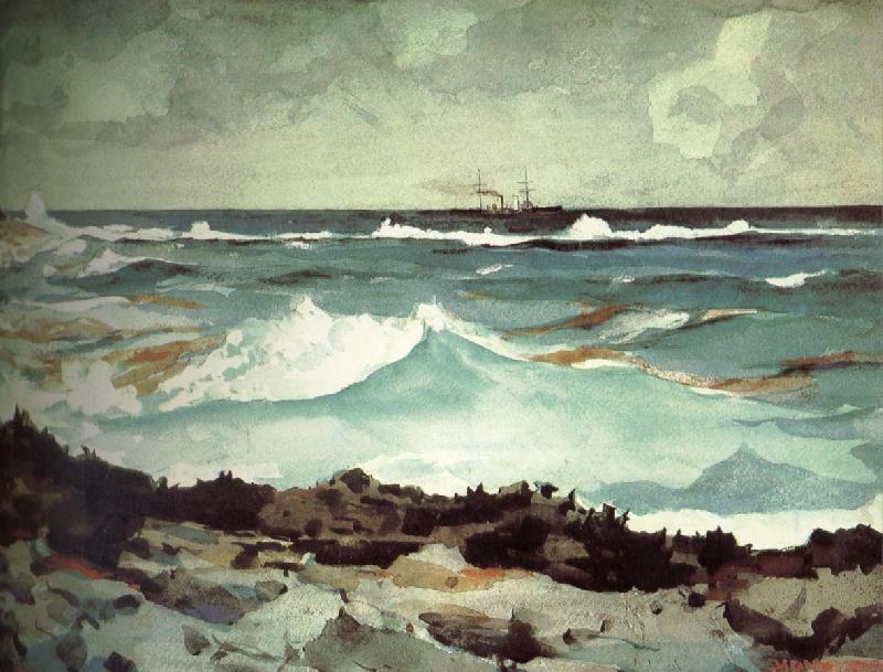 Winslow Homer Coast mad wolf oil painting image